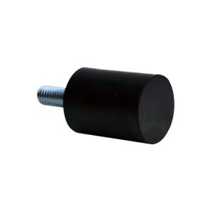 Image de Rs pro Lot de 4 amortisseurs de vibrations en caoutchouc M8X25 &Oslash; 40 mm x 40 mm 45 Shore A