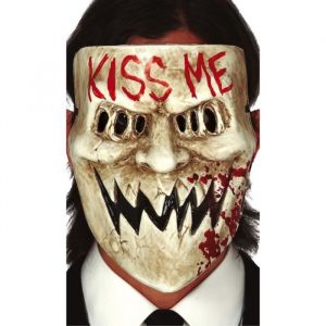 Ruedelafete Masque KISS ME horreur en pvc