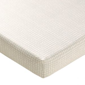 Drap housse LOVERS FLANELLE - &eacute;cru