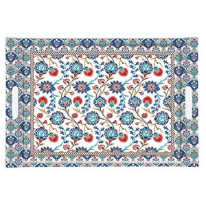 Image de Easy life Plateau en mélamine 49 x 34 cm Iznik Multicolore - Couleur Multicolore - Taille TS