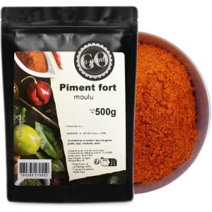 Piment fort moulu 500 g- LA PLANTIGO