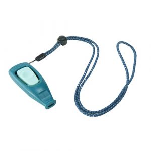 Coachi Whizzclick Sifflet et clicker combin&eacute;s 2-en-1, sifflet d'&eacute;ducation pour Chien pour Le Rappel, et clicker pour la r&eacute;compense, Cordon r&eacute;glable et r&eacute;fl&eacute;chissant, adapt&eacute; aux Chiens et aux Chiots