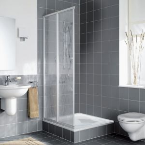 Kermi Nova 2000 Porte coulissante, pour accès d'angle, N2ED20701811K, N2ED2