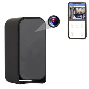 Yonis Caméra Espion WiFi HD Vision Nocturne Détection Mouvement Audio Bidirectionnel