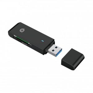 Conceptronic BIAN02B Lecteur de carte SD USB 3.0 Noir