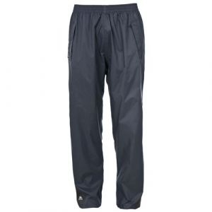 Trespass Qikpac - Sur-pantalon imperméable et coupe-vent - Homme (S) (Gris)