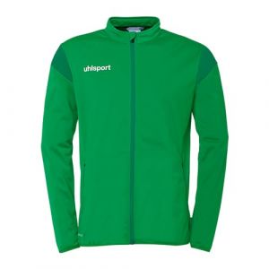 Uhlsport Football Squad 27 Classic Veste unisexe Veste d'entraînement Veste de sport Sweat-shirt sans capuche avec poches zippées