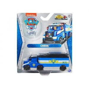 Coffret pat patrouille camion en métal : grand camion de chase 13 cm - set truck pups miniature