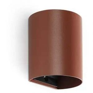 Faro Applique sole en terre cuite lisse avec interrupteur 40525