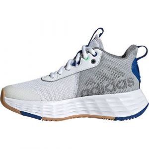 Adidas Mixte enfant Ownthegame 2.0 Baskets, Ftwr White Silver Met Team Royal Blue, 36 2/3 EU