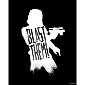 Affiche Art Star Wars Silhouette Quotes Stormtrooper 40x50cm,