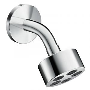 Axor Hansgrohe One Pomme de douche 75 1 jet &eacute;conomisant leau avec bras de douche, saillie 116 mm, 48490, Coloris: chrome - 48490000