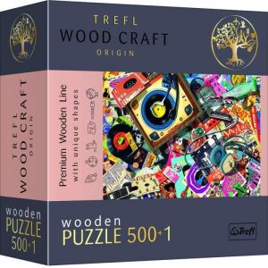 Trefl Wood Craft, Formes Irrégulières, 50 Figures, Puzzle Moderne, pour Adultes et Enfants de Plus de 12 Ans, 20180, Colorée, 501
