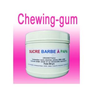 Azur Confiserie Sucre &agrave; barbe &agrave; papa Chewing-gum (500g)
