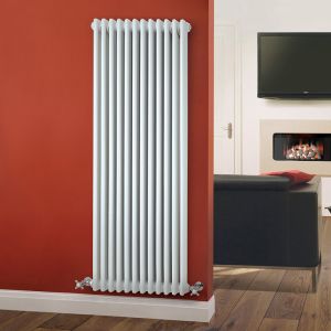 Hudson Reed Radiateur vertical style fonte Windsor 150 cm x 56,3 cm x 10 cm 2081 Watts