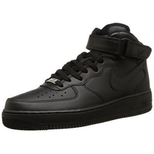 Image de Nike Chaussure Air Force 1 Mid'07 - Homme - Noir - Taille 38.5