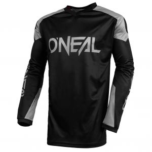 O'neal Matrix Jersey Ridewear - Maillot de cyclisme taille L, noir/gris