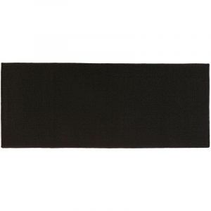 Clean house Tapis uni - 50 x 120 cm. - Noir