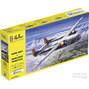 Heller Maquette Nord2501 + Nord 2502 TWINSET NORATLAS-1/72 - Maquette