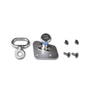 Wintec Anneau de collier de chasse pour cheval avec douille pour selles, droite