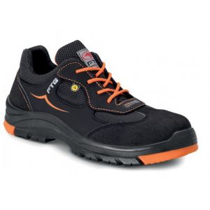 Chaussures De Sécurité Basses Mercury S3 Src - Noir Et Orange - Taille 48 Ftg Safety Shoes