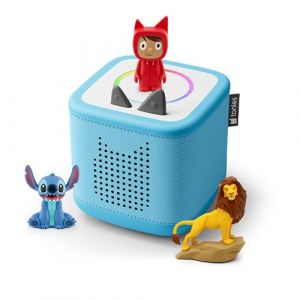 Tonies Mon premier coffret Toniebox 2 Disney Le Roi Lion + Lilo & Stitch bleu ciel - Bleu