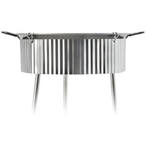 Br&ucirc;leur &agrave; gaz pour paella - &Eacute;cran de protection - Acier galvanis&eacute; - 70 cm