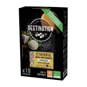Destination Capsules biodégradables Éthiopie bio FFL