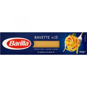 Barilla Bavette 500g - pâtes en ruban, cuisine italienne