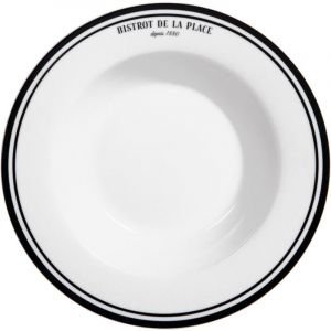 Table passion Assiette creuse Bistrot 22 cm (lot de 6)