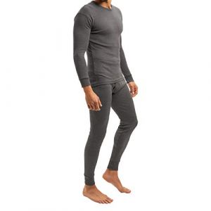 Combinaison thermique l&eacute;gere - MT - Sous-v&ecirc;tements de ski et d&rsquo;hiver pour homme - Anthracite