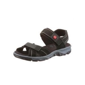 Rieker 68851, Sandales femme, Noir (Schwarz/Schwarz 00), 39