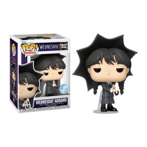 Funko Figurine Pop - Mercredi N&deg;1552 - Mercredi Addams Avec Parapluie (81741)