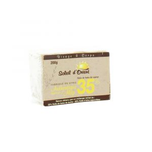 Image de Soleil d'Orient Savon d'alep 35% 200 g