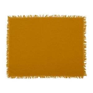Coté Table Set de table NALIA X2 - Couleur 40x50 cm - Taille Jaune