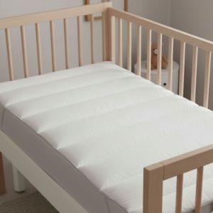 Terre de Nuit Surmatelas b&eacute;b&eacute; 60x120 moelleux anti-acariens
