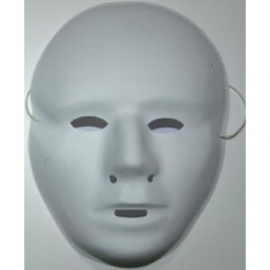 Masque venitien blanc