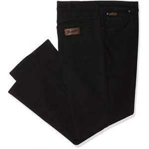 Image de WRANGLER Pantalons Texas Stretch L30 - Black Overdye - W46-L30