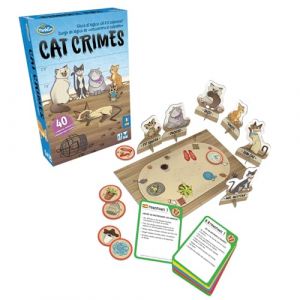 Ravensburger Cat Crimes Reflection and Logic Jeu de Logique Multicolore 76367