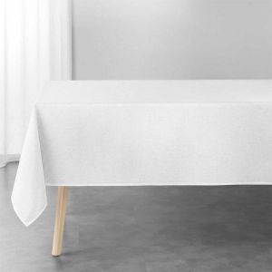 Nappe rectangulaire (L240 cm) Silvery Blanc