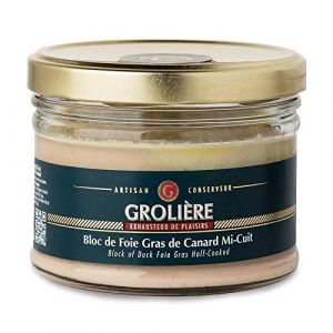 Bloc Foie Gras de Canard Mi-Cuit (Poids en gramme: 300 g)