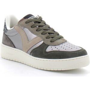 Victoria Baskets métallisé et daim femme Madrid