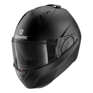 Shark Casque modulable EVO ES Blank Mat noir - XS