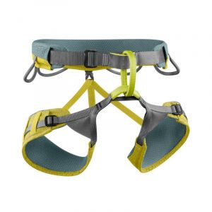 Edelrid Jay III Baudrier Homme, jaune/Bleu pétrole S Baudriers