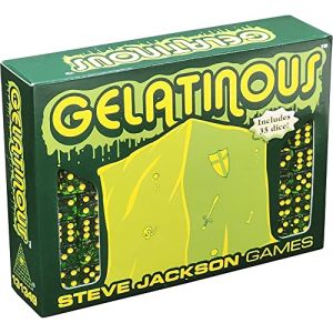 Steve Jackson Games | Gelatinous: The Fast-Paced Dice Game | Fun Party Game for 3 to 6 Players Ages 10+ | Play in Under 20 Minutes | English