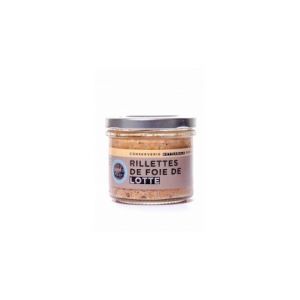 Image de Algoplus Verrine rillettes de foie de lotte (90 Gr)