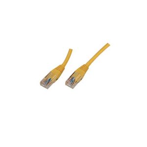 Câble RJ45 catégorie 5e U/UTP 0.5 m (Jaune)