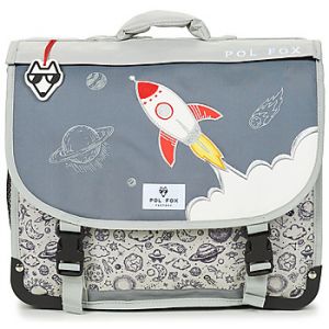 Cartable scolaire Pol Fox Rocket 38 cm Gris