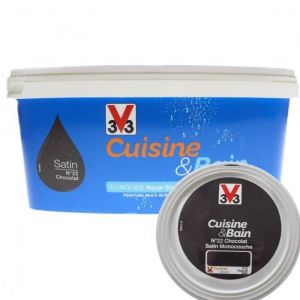Peinture Cuisine & Bain V33 Chocolat n°22 2 l
