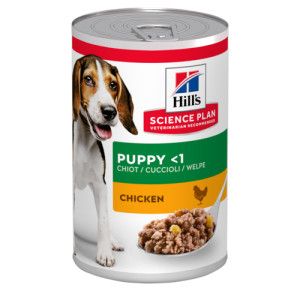 Hill's Puppy pâtée au poulet pour chiot (boîte 370 g) 2 lots (24 x 370 g)